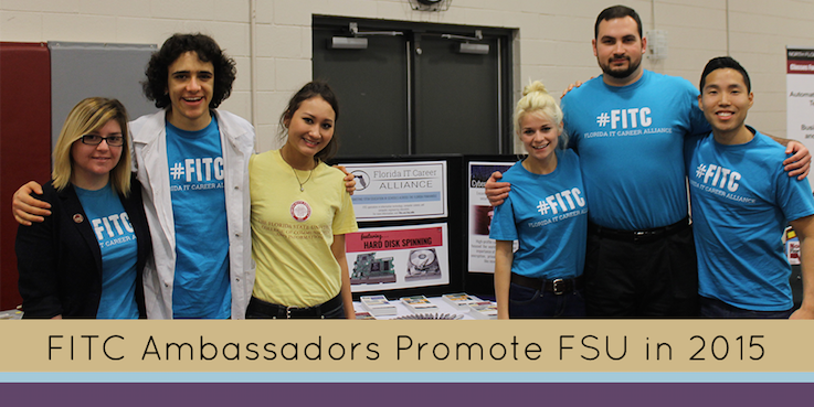Header image for FITC Ambassadors promote FSU in 2015