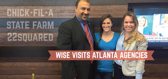 Header image for WISE Visits Atlanta Agencies