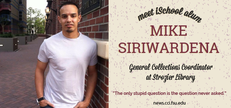 Header image for From Libraries to Fires: Meet iSchool alum: Mike Siriwardena