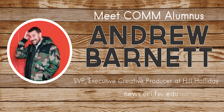 Header image for Meet COMM Alumnus: Andrew Barnett