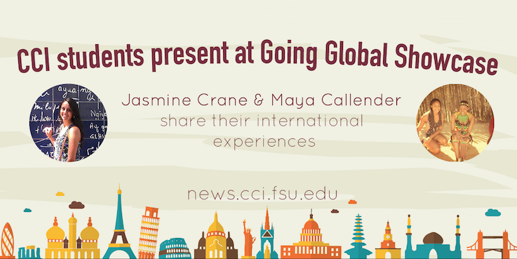 Header image for CCI students present at Global focused event