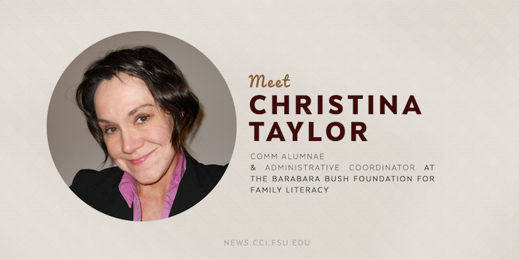 Header image for Meet COMM Alumna: Christina Taylor