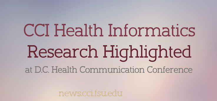 Header image for CCI Health Informatics Research Highlighted at Health Communication Conference