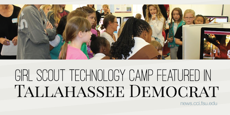 Header image for Girl Scout Camp featured in Tallahassee Democrat