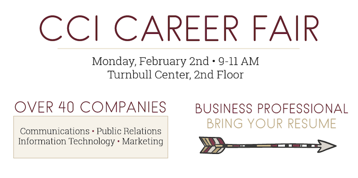 Header image for College to host Career Fair on Monday 2/2 (updated 2/1)