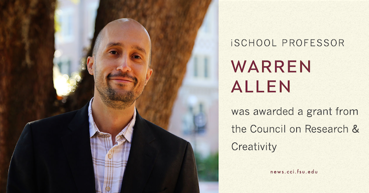 Header image for Warren Allen awarded CRC Grant