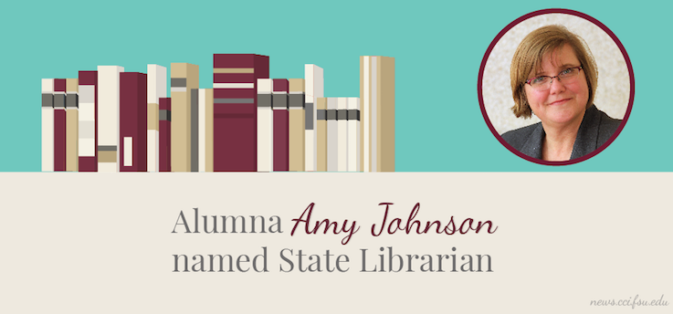 Header image for iSchool Alumna Amy Johnson named new state librarian