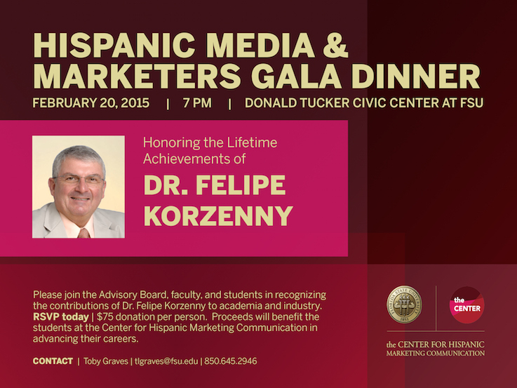 Header image for Event to honor life achievements of Dr. Felipe Korzenny