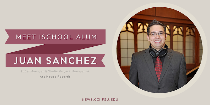 Header image for From Musical Technician to Record Label Manager: Meet iSchool Alum Juan Sanchez