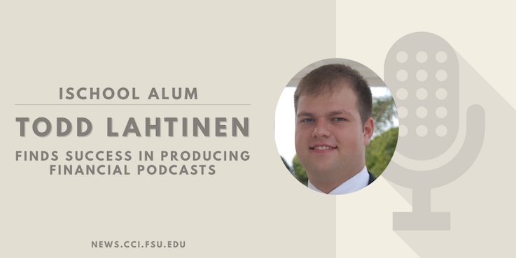Header image for iSchool Alum Todd Lahtinen launches “Fin-ology” podcast while thriving in career