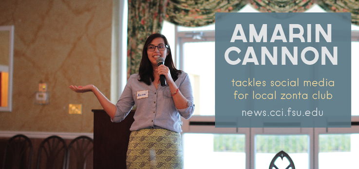 Header image for Grad student tackles social media for Zonta Club of Tallahassee