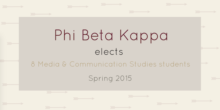 Header image for Eight MCS students elected in Phi Beta Kappa Spring 2015 class