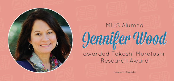 Header image for MLIS Alumna Jennifer Wood Awarded Takeshi Murofushi Research Award