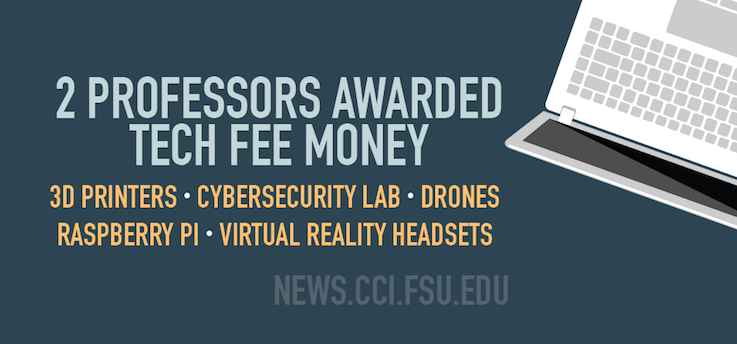 Header image for 2 iSchool Professors Awarded Tech Fee Money