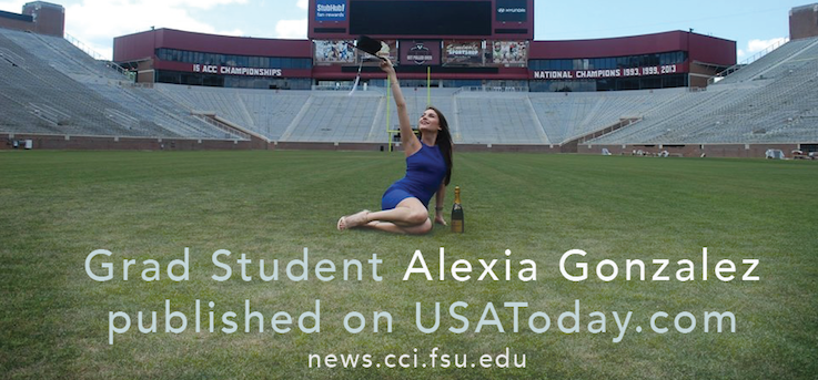 Header image for Grad student published on USAToday.com
