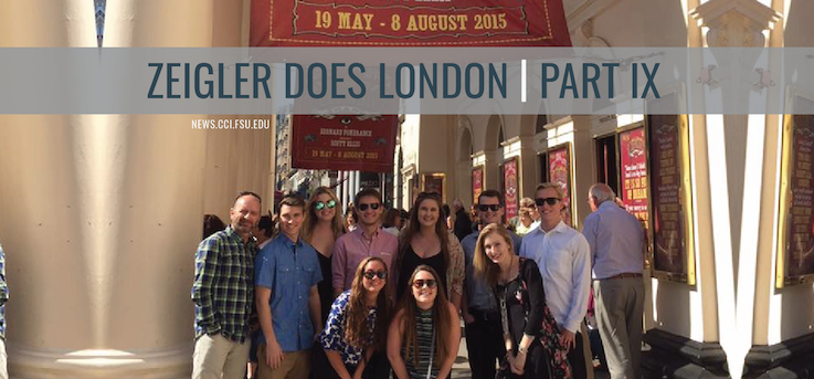 Header image for London Calling: Zeigler and Students Take on London for the 9th Summer