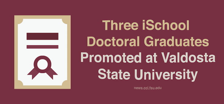 Header image for iSchool Doctoral Alums Find Success at Valdosta State University