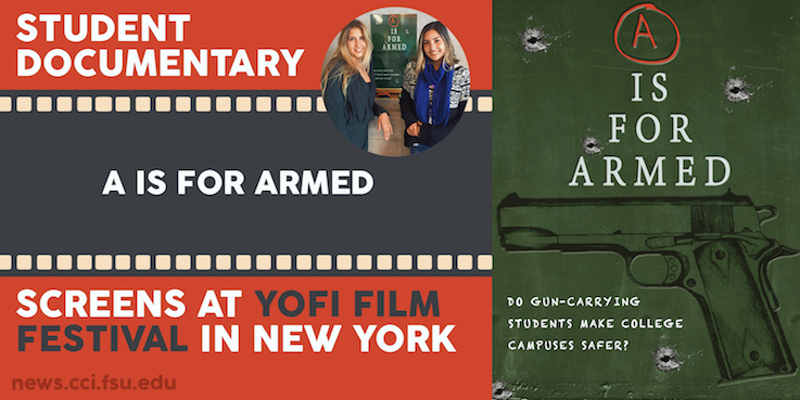 Featured thumbnail image for FSU Digital Media Production Students Bring “A is for Armed” to YOFI Film Festival