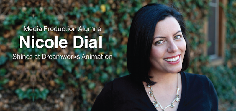 Header image for Alumna Nicole Dial Utilizes Media Production Skills at DreamWorks Animation