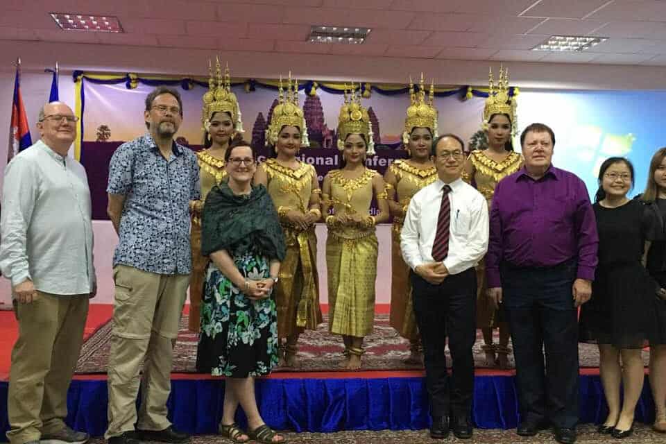 Kathy and Gary Burnett at a Conference