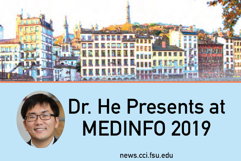 Dr He Presents at Medinfo