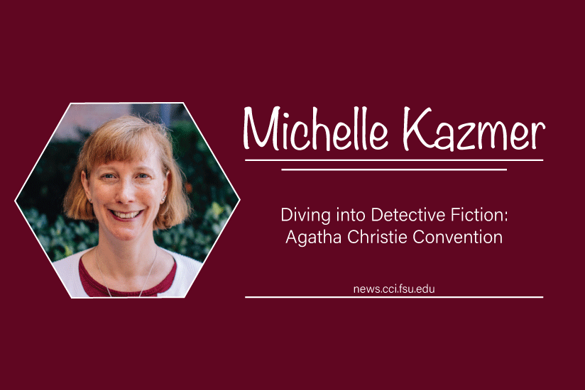 Michelle Kazmer Dives into Fiction - Graphic