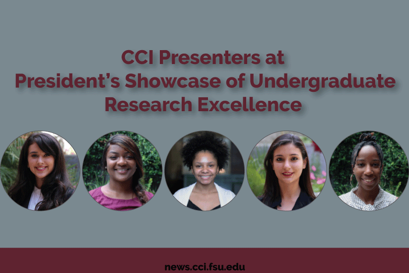 CCI Presenters at President's Showcase of Undergraduate Research Excellence