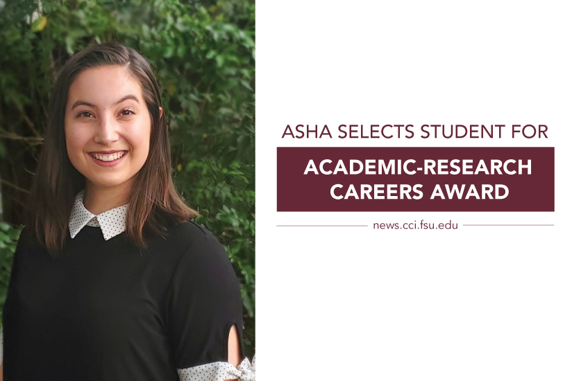 ASHA Selects Student for Academic Research Careers Award