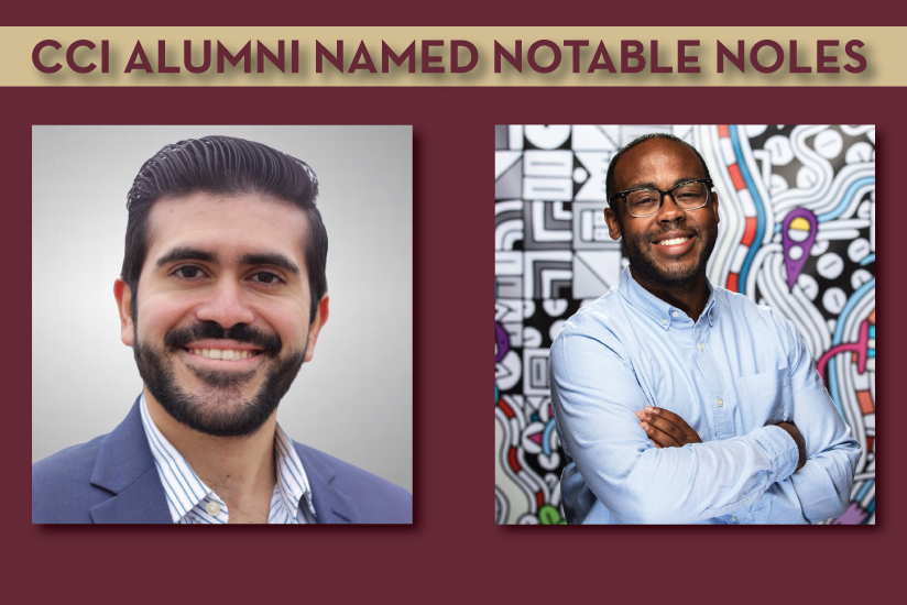CCI alumni named notable noles graphic