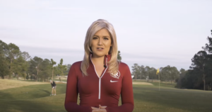 Advanced Feature Reporter on golf course, screenshot