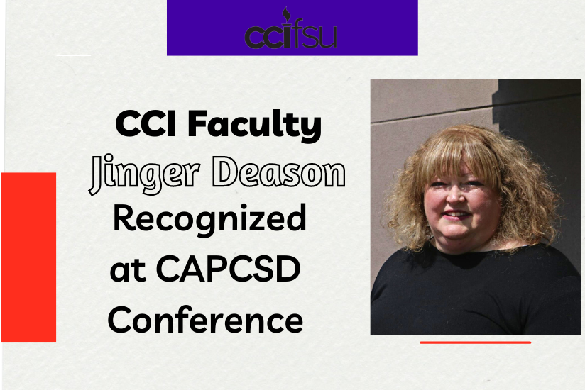 CCI Faculty Jinger Deason Recognized at CAPCSD Conference