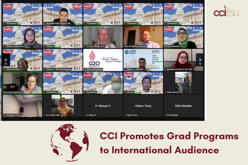 CCI Promotes Grad Programs to International Audience