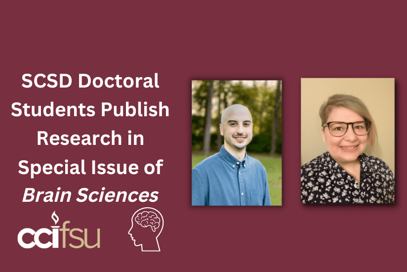 SCSD Doctoral Students Publish Research in Special Issue of Brain Sciences