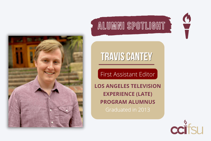Travis Cantey First Assistant Editor LATE program Alumnus