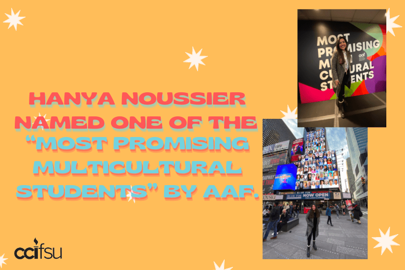 Hanya Nousser Named One of the "Most Promising Multicultural Students" by AAF