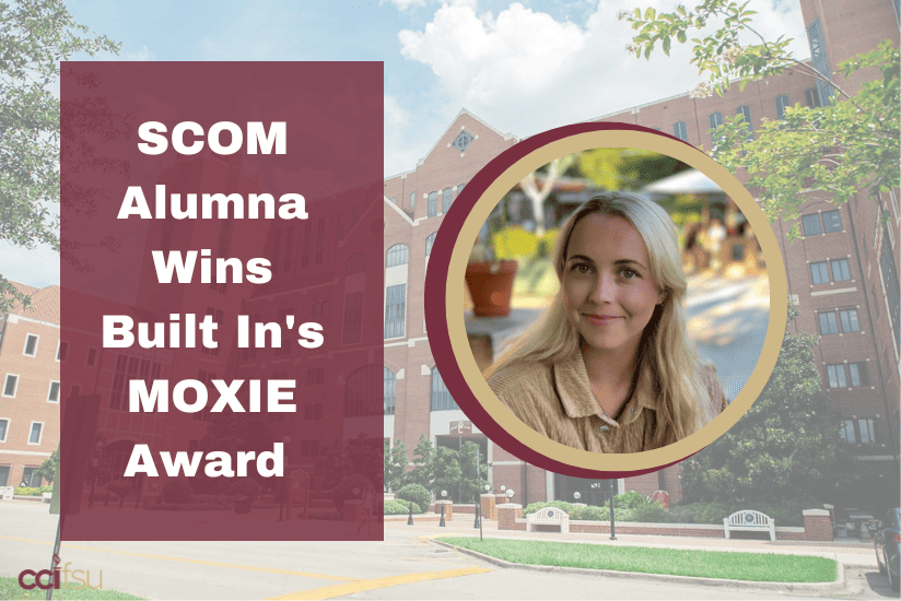 SCOM Alumna Wins Built In's MOXIE Award