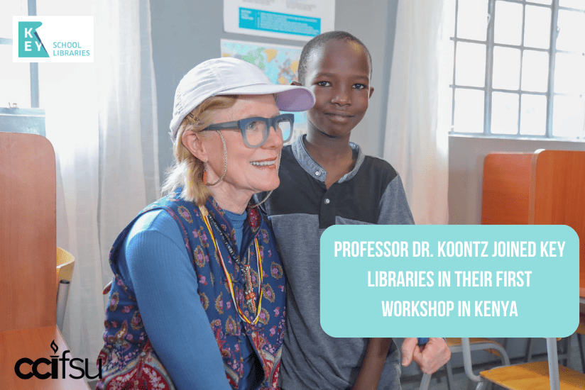 Dr. Koontz Joined KEY Libraries in their First Workshop in Kenya