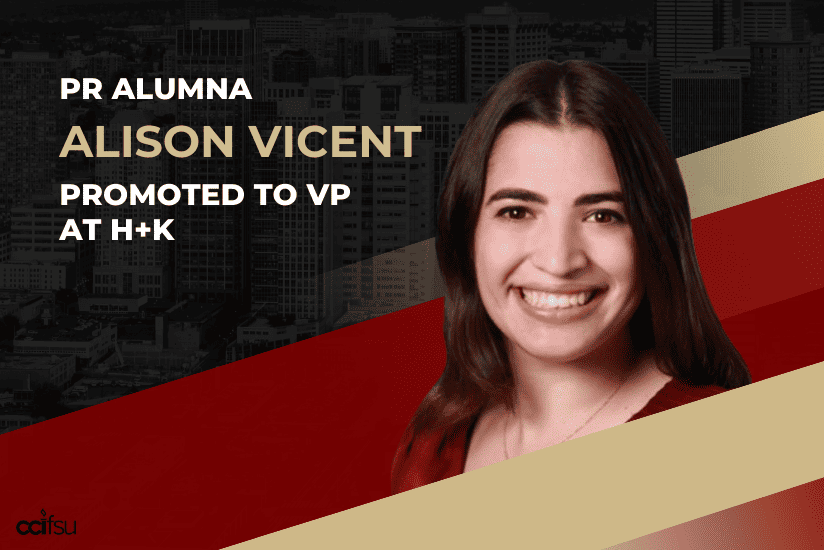 PR Alumna Alison Vicent Promoted to VP at H+K