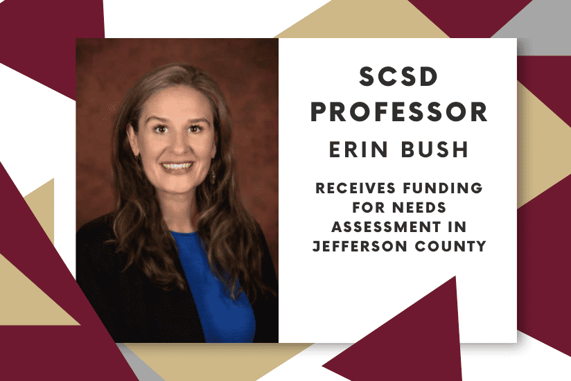 SCSD Professor Erin Bush receives funding for needs assessment in Jefferson County