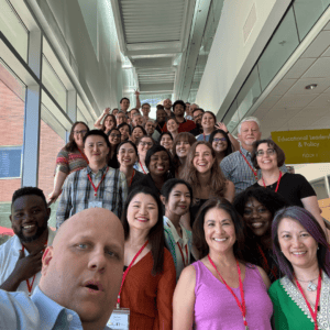 The NCA Doctoral honors students taking a selfie at the seminar.