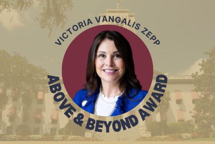 Victoria Vangalis Zepp, Above & Beyond Award