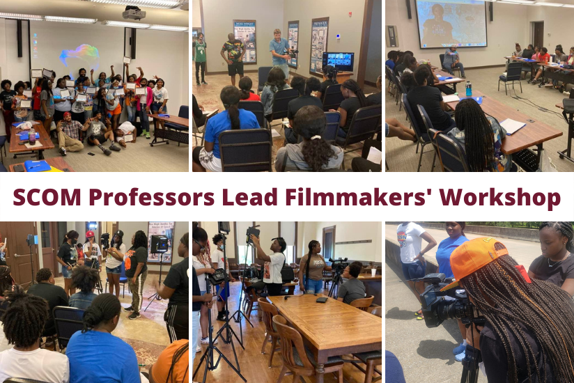 SCOM Professors Lead Filmmakers' Workshop