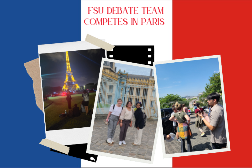 FSU Debate Team Competes in Paris