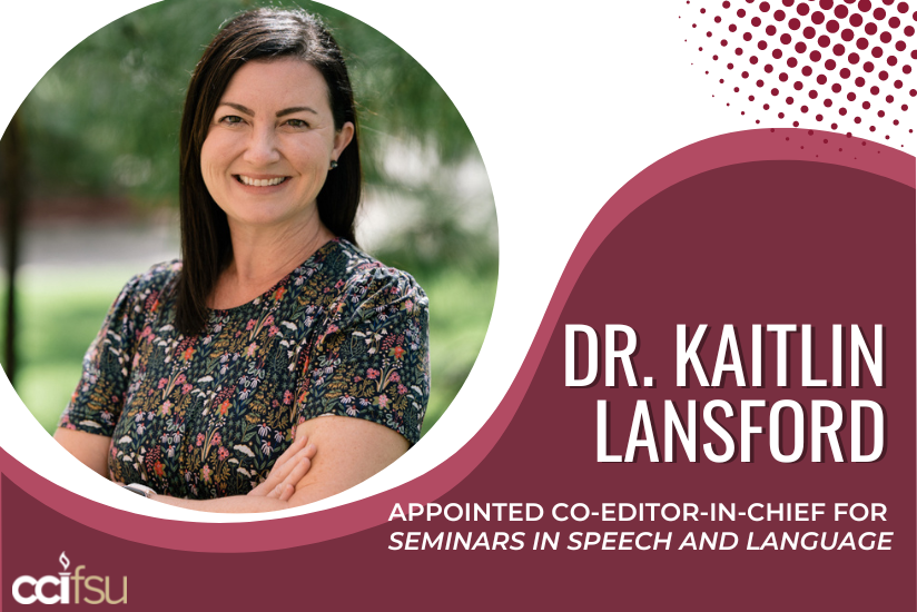 Dr. Kaitlin Lansford Appointed Co-Editor-in-Chief for Seminars in Speech and Language