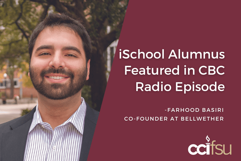 iSchool Alumnus Featured in CBC Radio Episode: Farhood Basiri, Co-Founder at Bellwether