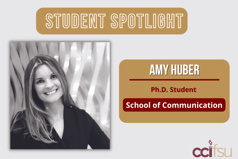Student Spotlight: Amy Huber, Ph.D. Student in the School of Communication