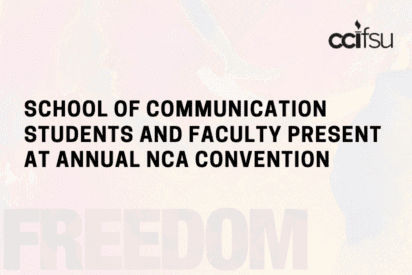 School of Communication Students and Faculty Present at Annual NCA Convention