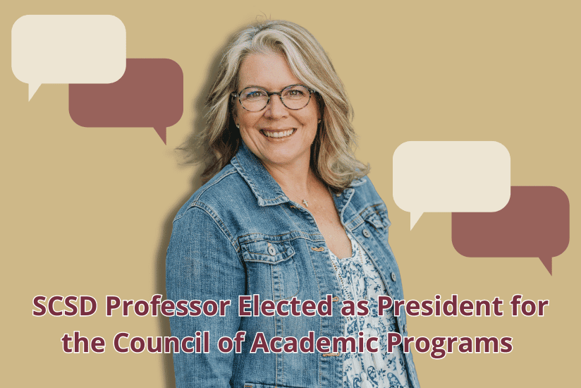 SCSD Professor Elected as President for the Council of Academic Programs